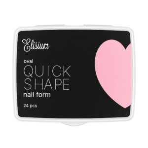 Elisium quick shape nail form mini oval 24 sztuki opakowanie