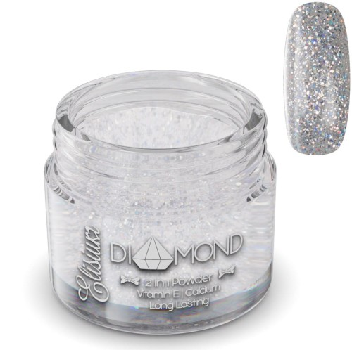 Elisium d 06 glinting silver puder tytanowy diamond 23g