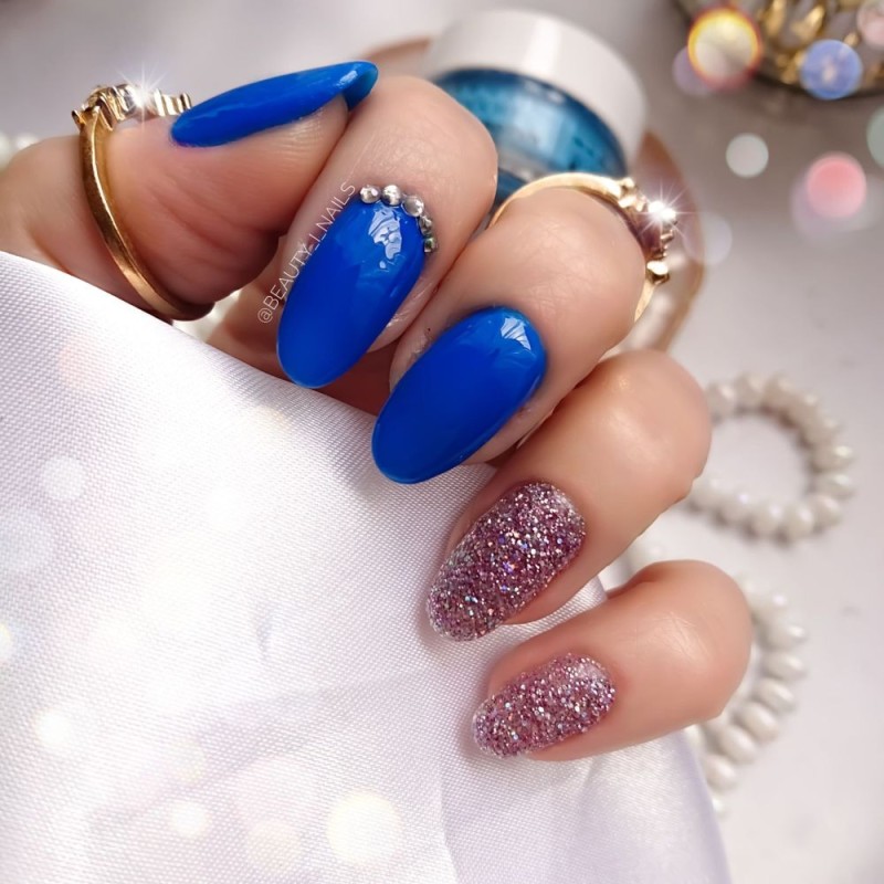 3023 CUCCIO Puder Tytanowy Neon Blue 14g - obrazek 3
