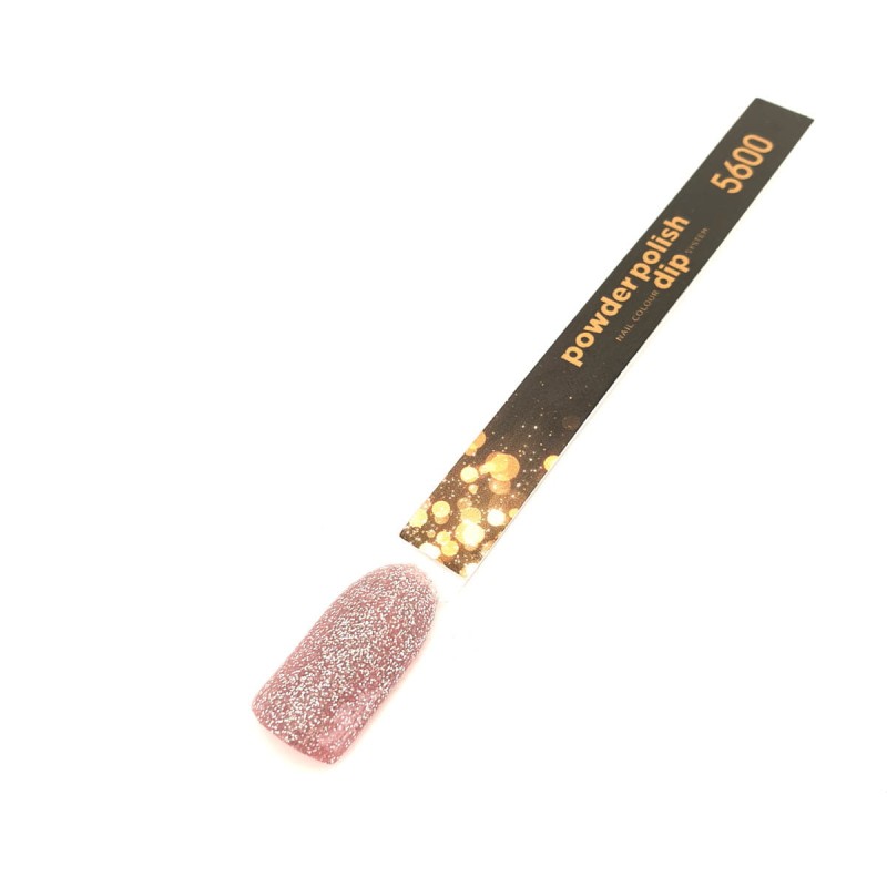 5600 CUCCIO Puder Tytanowy Pink Silver Glitter 14g - obrazek 2