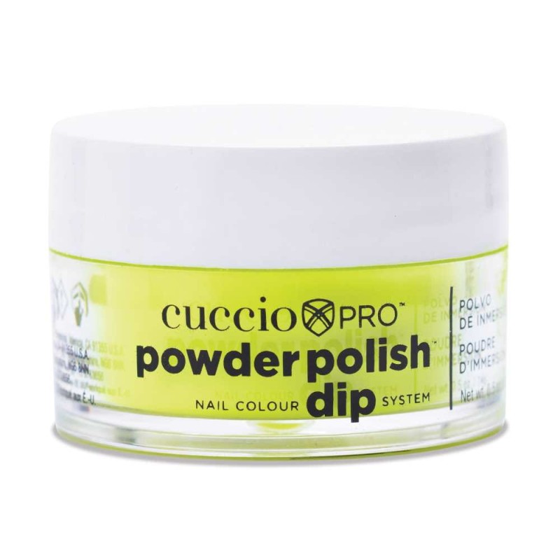 3073 CUCCIO Puder Tytanowy neon yellow 14g - obrazek 2