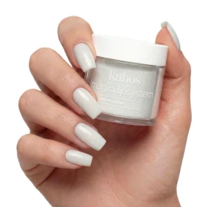 Kabos 04 puder White Glitter French 20g