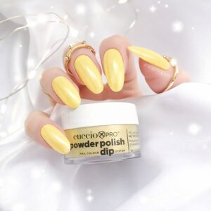 5524 CUCCIO Puder Tytanowy Bright Neon Yellow 14g