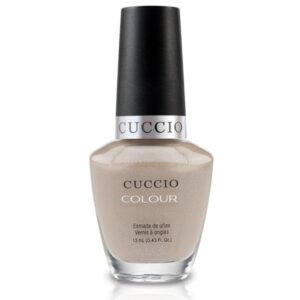 6118 CUCCIO kremowy z brokatem lakier do paznokci 13ml cream&sugar