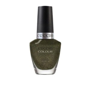 6078 CUCCIO metaliczny zielony lakier do paznokci 13ml vivacious verdigris