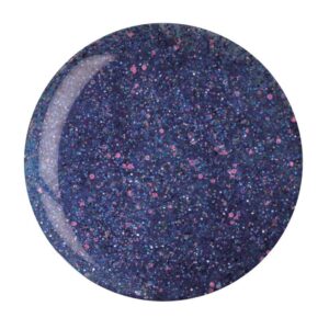 5606 CUCCIO Puder Tytanowy Blue with Pink Glitter 14g